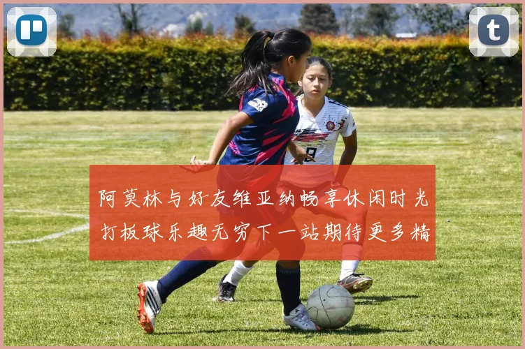 阿莫林与好友维亚纳畅享休闲时光打板球乐趣无穷下一站期待更多精彩